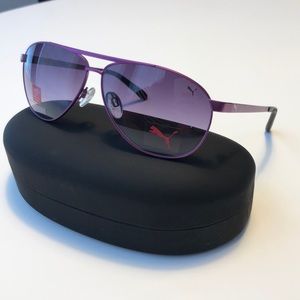 Puma Aviators Rainbow PU15128 Purple UV Protection